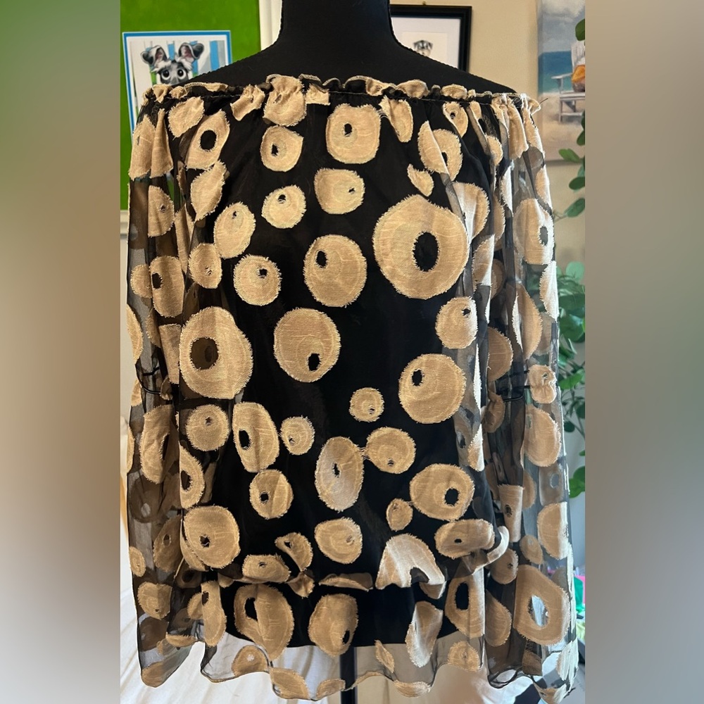 Mechant Sheer Blouse